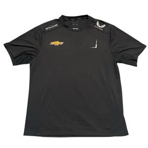 Castore Spire Motorsports Chevrolet NASCAR Team Crew Shirt Mens XL Black